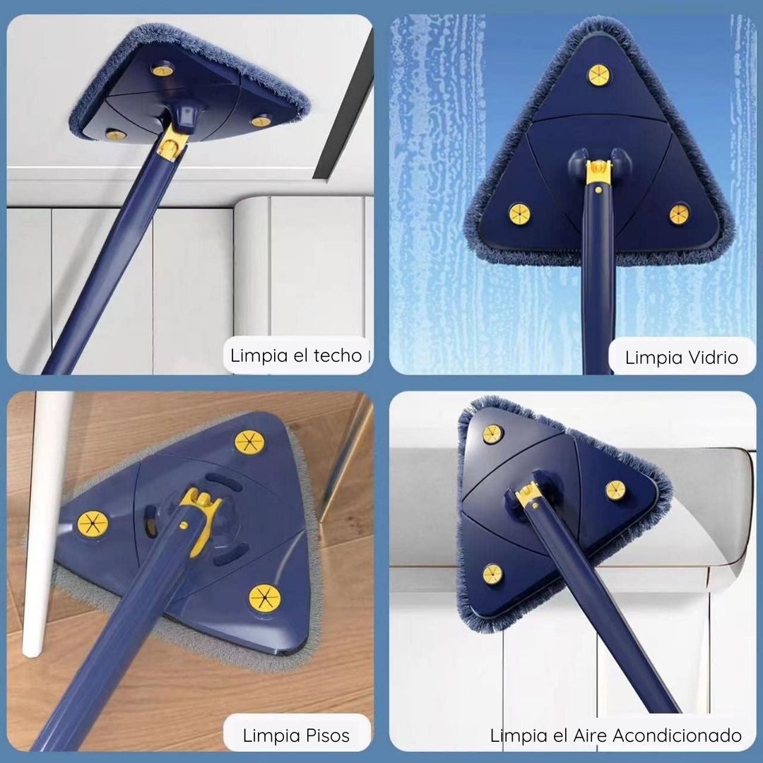 Mopa triangular giratoria 360°