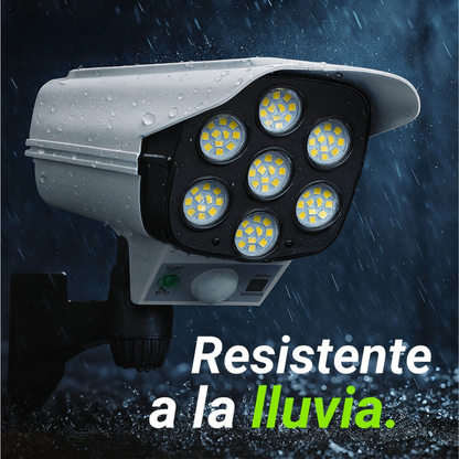 Foco Solar-Tipo Cámara de Seguridad