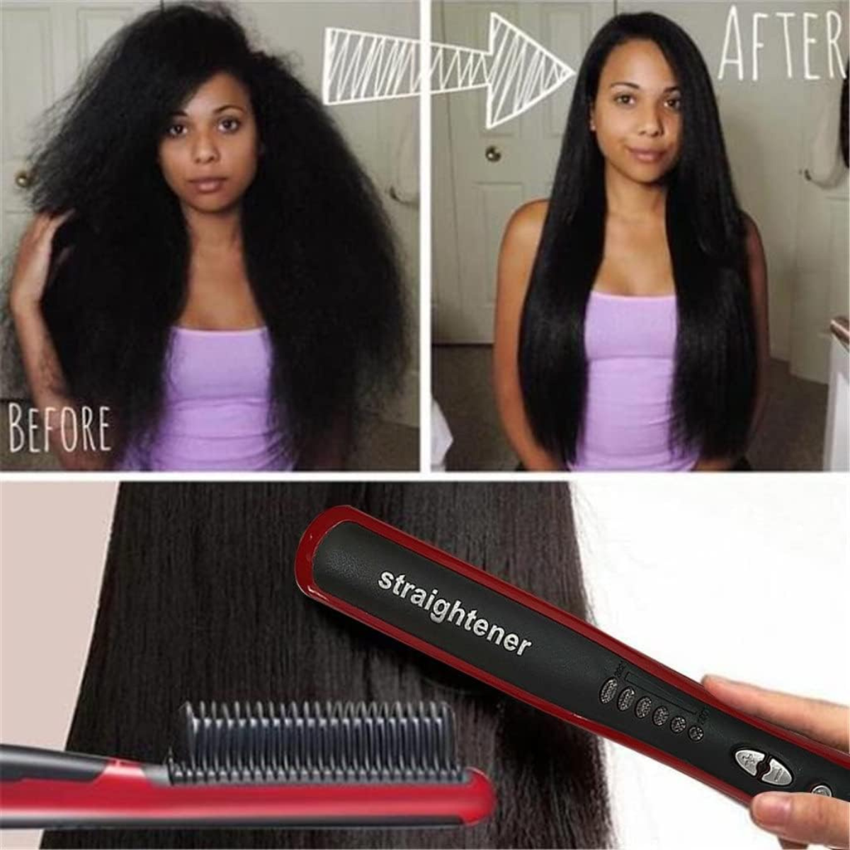 Cepillo Alisador Profesional