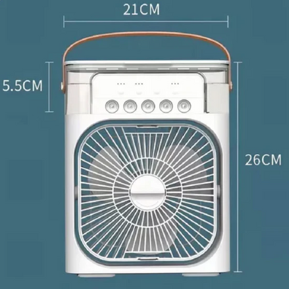 Aire acondicionado con humificador