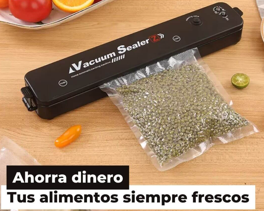 SELLADORA DE BOLSAS AL VACÍO + 10 Bolsas