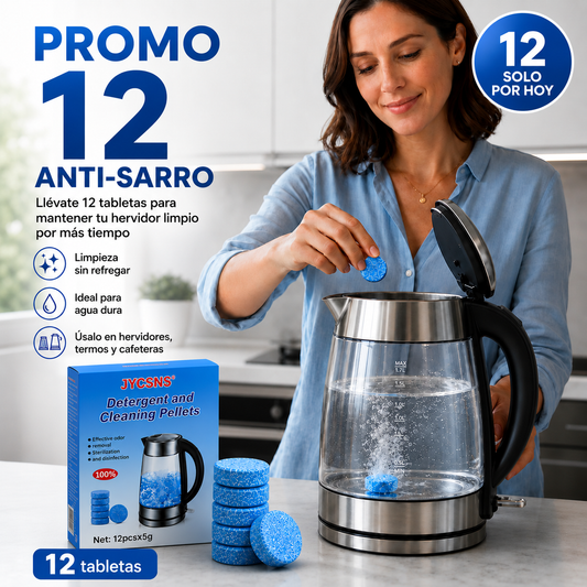 🏆 JYCSNS™ | Limpieza Antisarro Para Hervidores