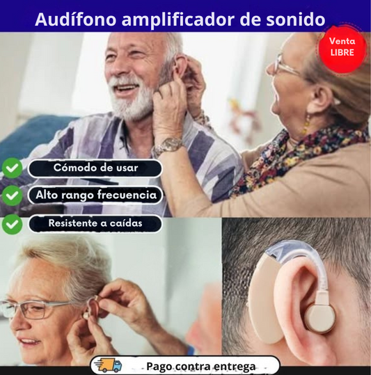 Audicept-Audífono Amplificador de Sonido