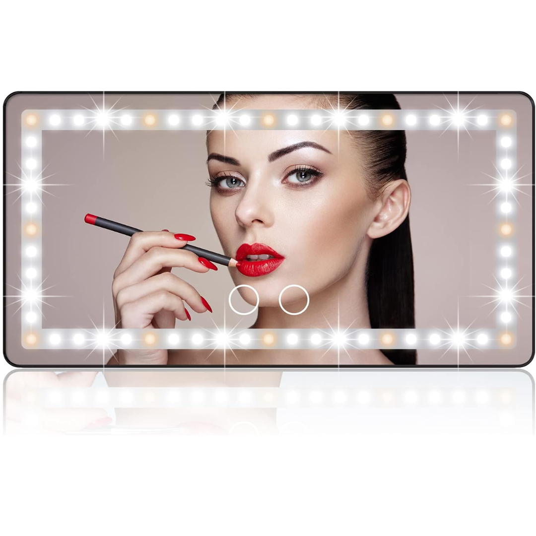 LEDVISOR- Espejo Led Para Maquillarte En El Vehículo
